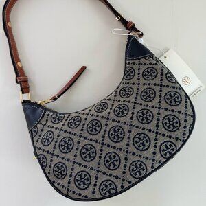 Tory Burch T Monogram Crescent shoulder bag